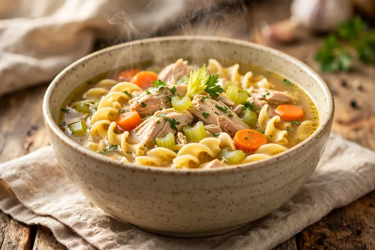 Homestyle Chicken Noodle Soup