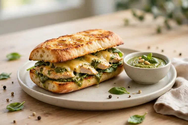 Chicken Pesto Ciabatta Dipper