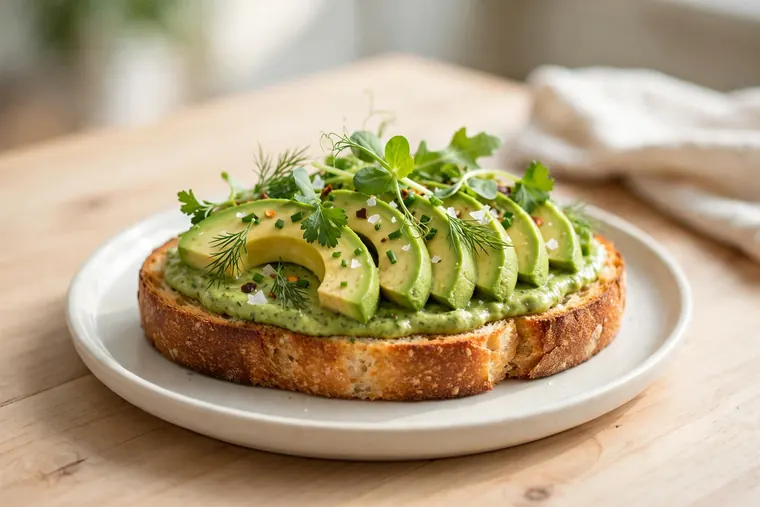 Green Goddess Avo Toast