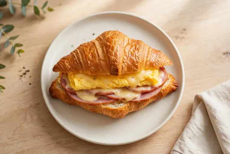 Ham Croissant Benny