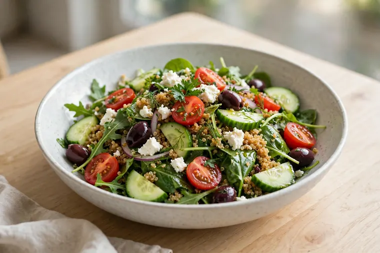Mediterranean Greens with Grains Boxed Lunch