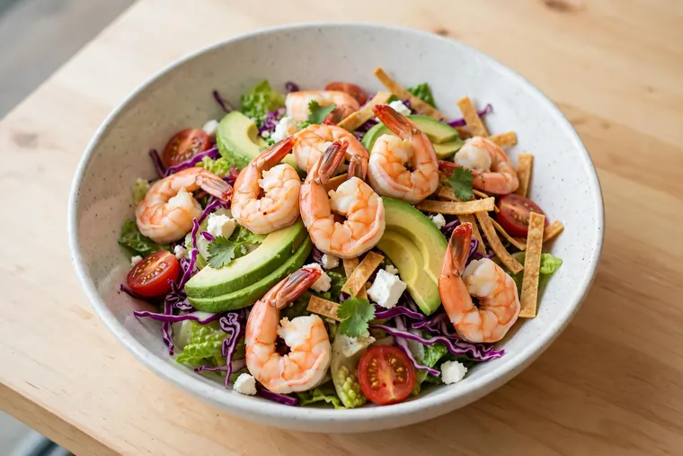 Shrimply Baja Salad