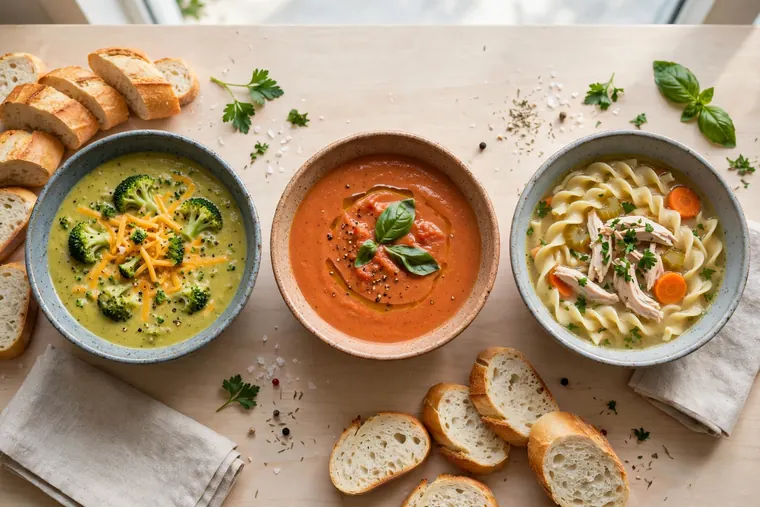 Panera Bread Soups Menu